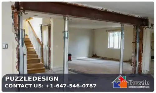 The Step by Step Process for Load Bearing Wall Removal Mississauga Projects
