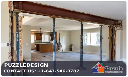 Beams, Posts, and Support: The Heart of Structural Wall Removal Mississauga